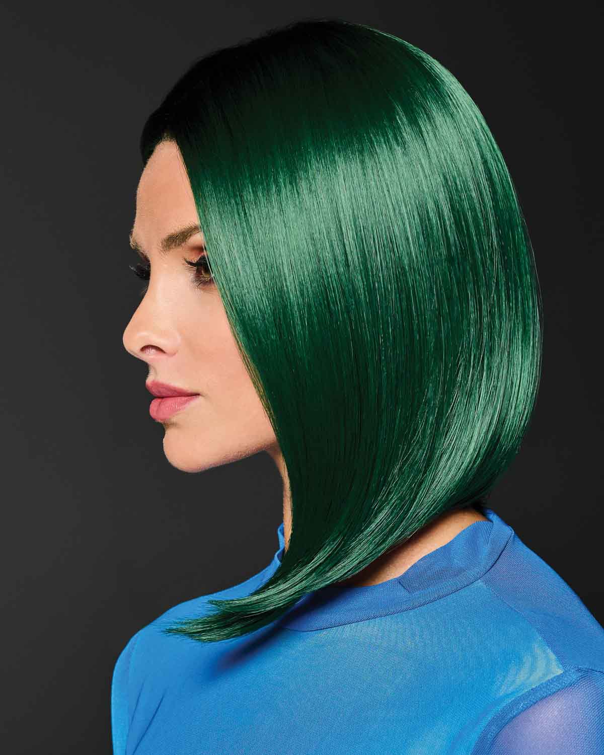 Dark green wig outlet uk